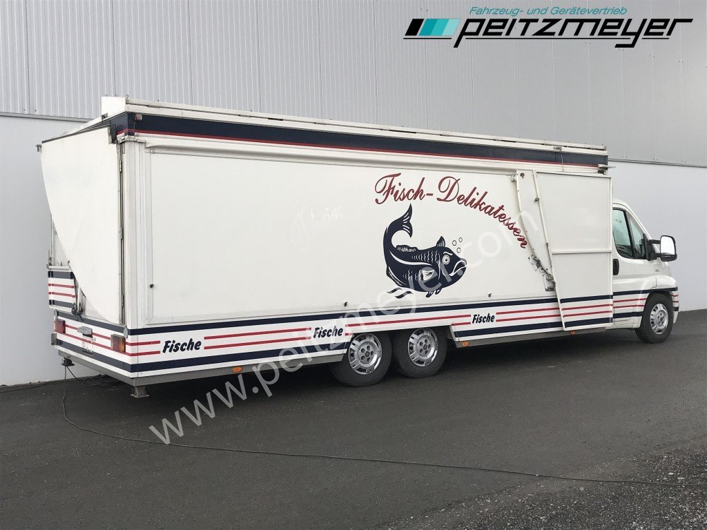 Vending truck IVECO FIAT (I) Ducato Verkaufswagen 6,3 m + Kühltheke, Fritteuse: picture 33