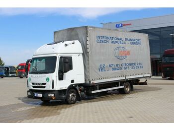Curtainsider truck Iveco EUROCARGO ML 90E22: picture 1