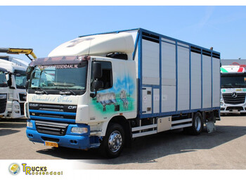 DAF CF 75 .250 + euro 5 + hydrolic lift - livestock truck