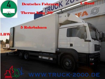 Refrigerator truck MAN TGA26.360 Tiefkühler-30°+Rohrb.*NeuerMotor474TKM: picture 1