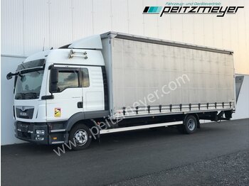 Curtainsider truck MAN TGL 8.220