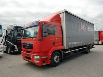 Curtainsider truck MAN TGM 18.290 4x2 HBE,Schlafkabine E5: picture 1