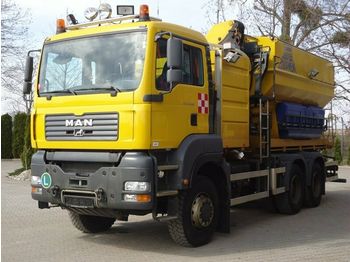 Crane truck, Municipal/ Special vehicle MAN TGS 33.360 6x6 Wechselfahrg. *Kran *Salzstreuer: picture 1