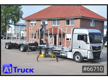 Timber truck MAN TGX 26.480