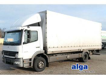 Curtainsider truck Mercedes-Benz 1224 l Atego 4x2, 7.200mm lang, Euro 4, AHK, LBW: picture 1
