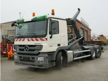 Hook lift truck Mercedes-Benz Actros 2541 L6x2 Abrollkipper MeillerLenk/Lift: picture 1