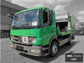 Skip loader truck Mercedes-Benz Atego 1224 / Absetzkipper / TÜV / neue Batterien: picture 1
