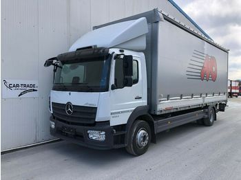 Curtainsider truck Mercedes-Benz Atego 1524 TOP Edscha LBW: picture 1