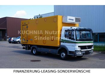 Refrigerator truck Mercedes-Benz Atego 818L TBV-Tiefkühlkoffer 5,26m LBW Türen: picture 1