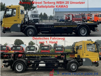 Mercedes-Benz Kamag Wiesel WBH25 Rangier Umsetzer Sattelplatte - Container transporter/ Swap body truck