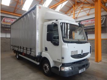 Curtainsider truck RENAULT MIDLUM 180 DXI: picture 1