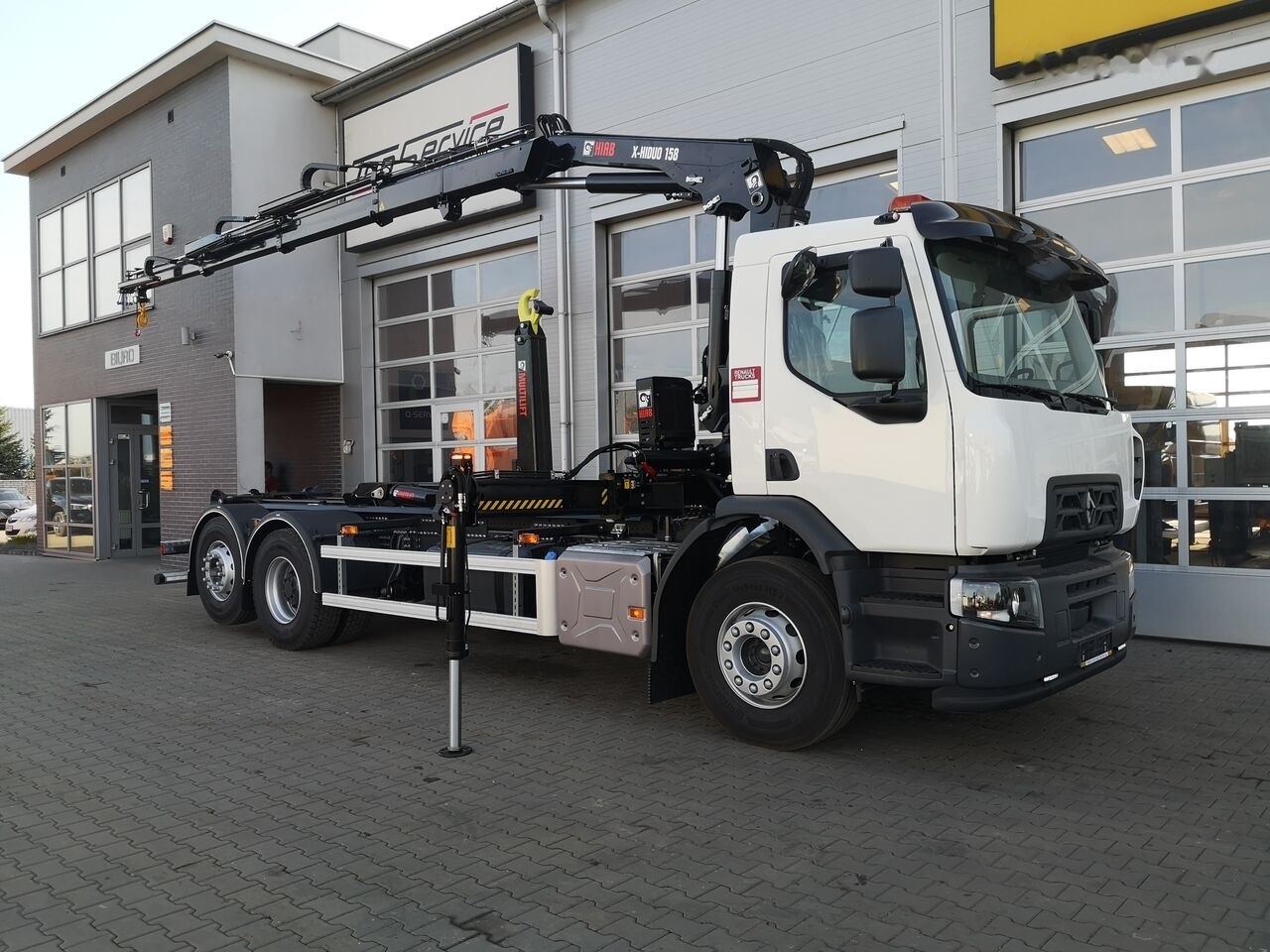 New Hook lift truck, Crane truck Renault D Wide 26: picture 7