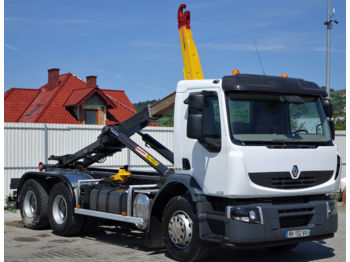 Hook lift truck Renault LANDER 430dxi Abrollkipper 6x4*Top Zustand!: picture 1