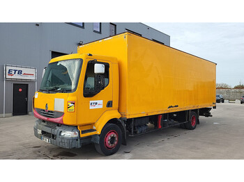 Box truck Renault Midlum 300 (STEEL SUSPENSION / SUSPENSION LAMES): picture 1