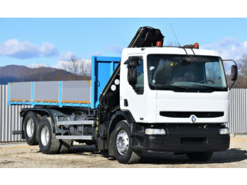 Tipper, Crane truck Renault Premium 320: picture 4