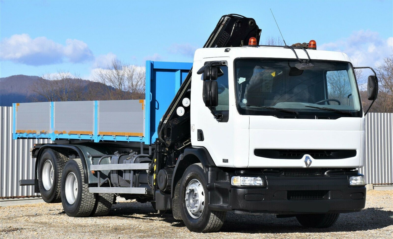 Tipper, Crane truck Renault Premium 320: picture 4