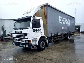 Curtainsider truck SCANIA 93 220: picture 1