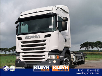 Container transporter/ Swap body truck Scania G450 hl 4x2 retarder bdf: picture 1