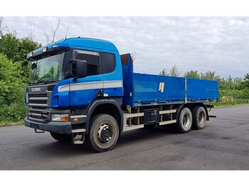 Dropside/ Flatbed truck Scania P340 6x6 Pritsche: picture 1