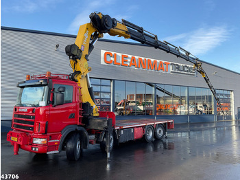 Crane truck SCANIA R124