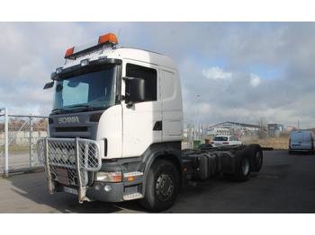 Container transporter/ Swap body truck Scania R 470 LB 6X2*4 Manuell: picture 1