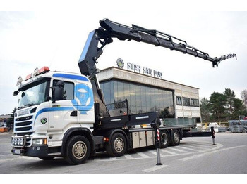Dropside/ Flatbed truck SCANIA R 490