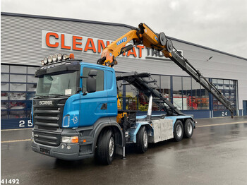 Cable system truck, Crane truck Scania R 500 Effer 30 ton/meter laadkraan: picture 1