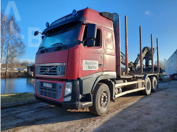 Timber truck, Crane truck Volvo FH16: picture 1