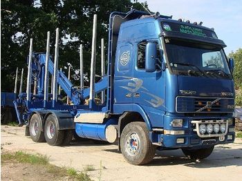 Truck Volvo FH 12, 6x4 with crane: picture 1