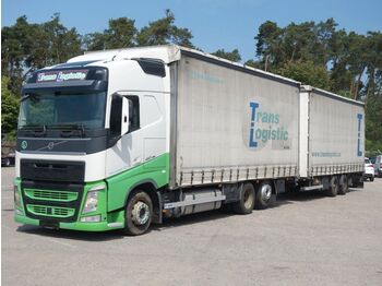 Curtainsider truck Volvo FH 460 6x2 Panav 120m3: picture 1