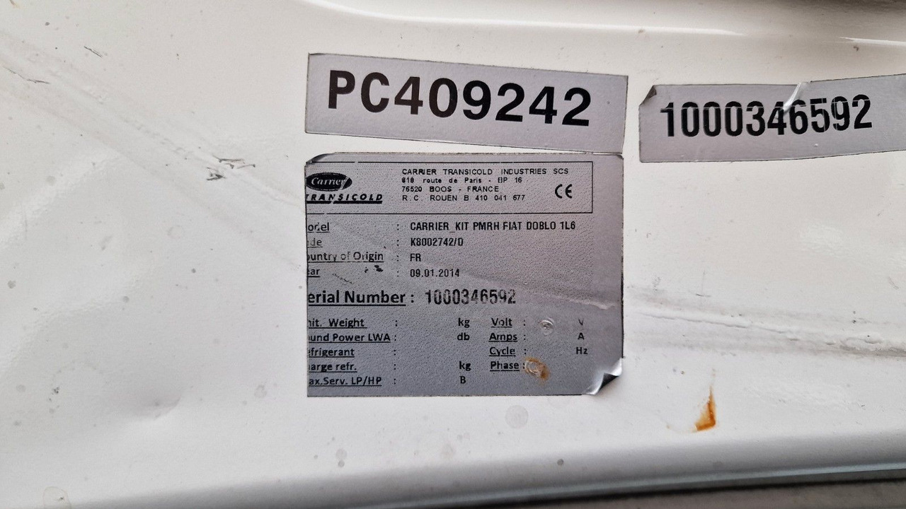 Refrigerated van FIAT Doblo 1,6 Multijet: picture 32