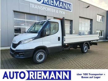 Flatbed van Iveco Daily 35S14 Pritsche lang AHK 3,5 to Klima Tempo: picture 1