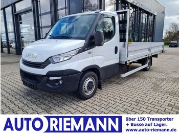 Flatbed van Iveco Daily 35S 15 Pritsche lang KLIMA TEMPOMAT FREISP: picture 1