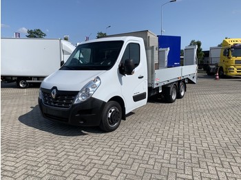 Flatbed van Renault Master 165.35 DCI CLICKSTAR BE COMB CAR AND MACHINE TRANSPORTER: picture 1
