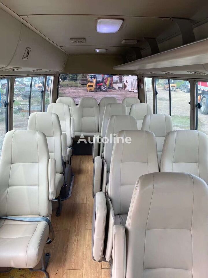 TOYOTA Coaster mini passenger bus leather seats - Minibus: picture 5