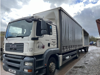 MAN TGA 18-364 4x2 Curtain side - Curtainsider truck: picture 2