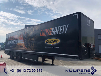 Renders ROC 16.18 X-Steering / 2 axle SAF Disk / Box / Loadlift 2000 kg - Closed box semi-trailer: picture 1