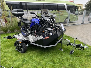 Lorries MT-2 steel wheels, trailer for 2 motorcycles / ATV / 3 motocross - Motorcycle trailer: picture 4