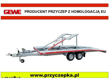 Gewe Laweta piętrowa, hydrauliczna, L3500 F/1 - Autotransporter trailer: picture 1
