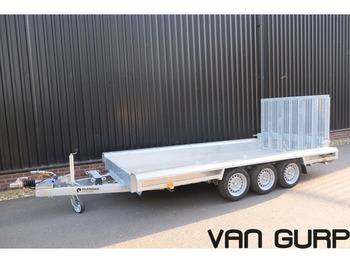 Vlemmix Machinetransporter 3500KG 400*180 3X AS 1350KG ALUMINIUM - Dropside/ Flatbed trailer: picture 1