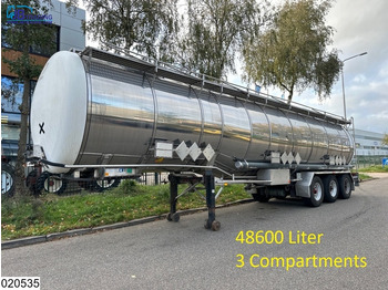 Burg Chemie 48600 Liter, 3 Compartments - Tank semi-trailer: picture 1