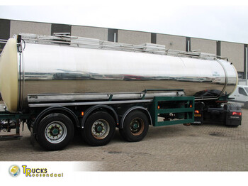 Burg 34.000 LITER + 3x opening + RVS304 + isolated - Tank semi-trailer: picture 1