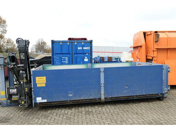 Abrollcontainer, Kran Hiab 099 BS-2 Duo  - Roll-off container: picture 2