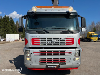 Dropside/ Flatbed truck 2005 Volvo FM 300 Flatbed+Crane HMF 1560-K4: picture 3