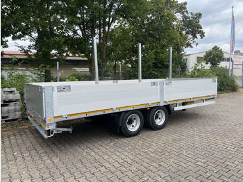 Dropside/ Flatbed trailer Möslein  14,4 t Tandem- Pritschenanhänger- Tieflader: picture 3