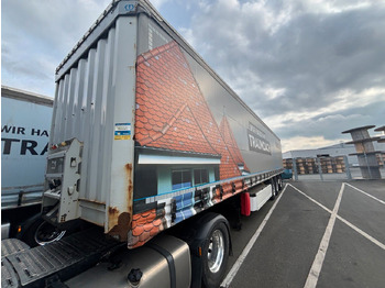 Curtainsider semi-trailer Krone SD Plane Mitnahmestapler Nachlaufachse: picture 5