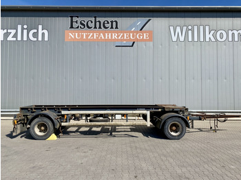 Roll-off/ Skip trailer Hüffermann HSA 18.65 / Schlittenanhänger: picture 5