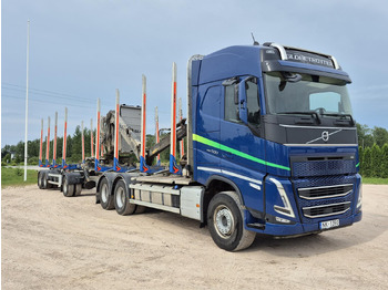 Timber truck VOLVO FH 500