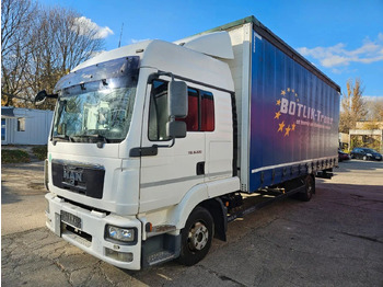 Curtainsider truck MAN TGL 8.220