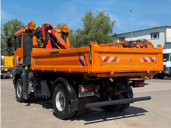 Tipper, Crane truck MAN TGA 18.360 4x4 Kipper Kran PALFINGER Winterd.: picture 5